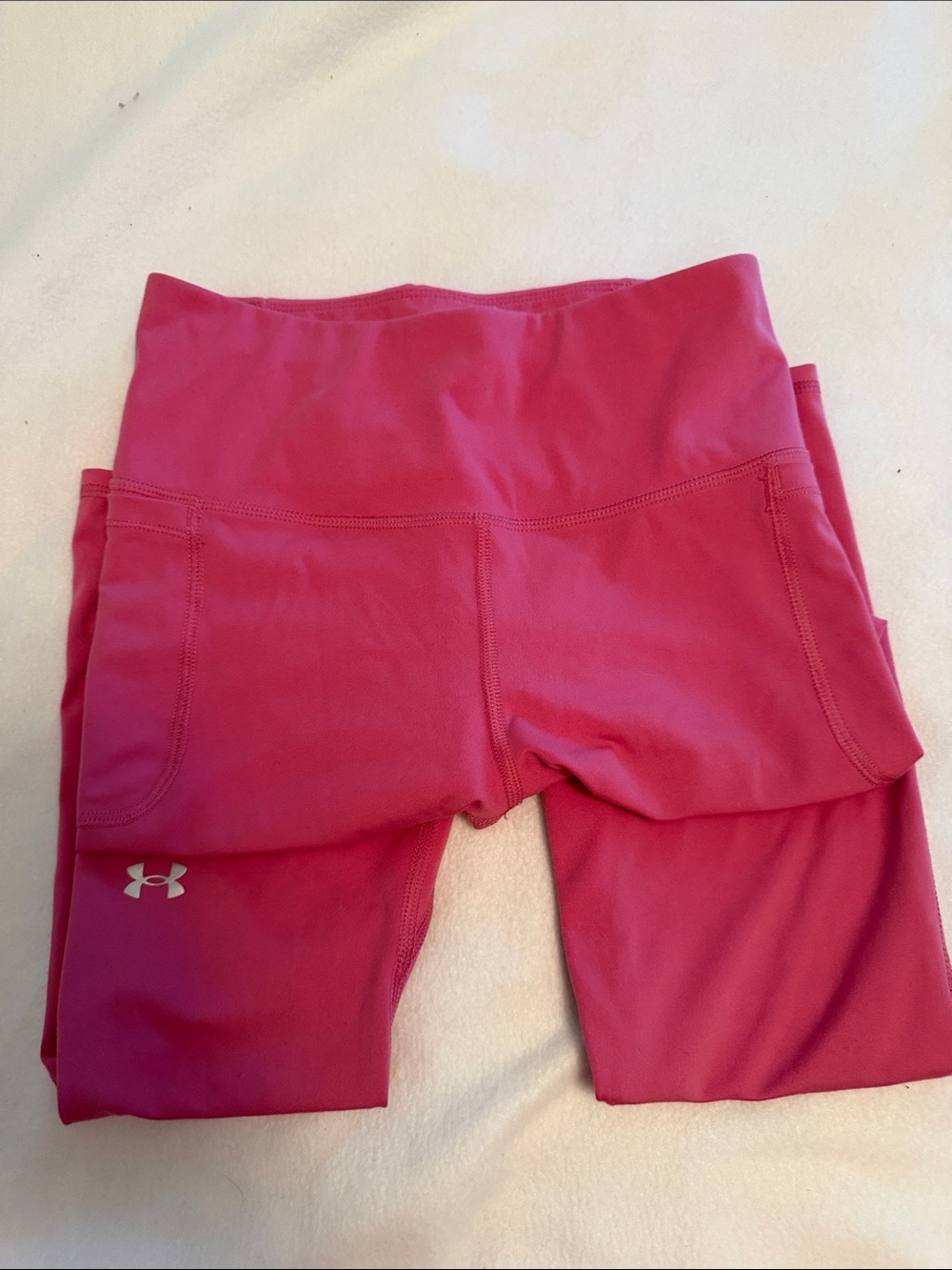 Under Armour Hot Pink Pocketed Performance Leggings